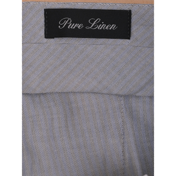 Excellent Caruso White Polyester Pants Size L for Men Pants